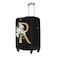 Tuizumy Decorative R Suitcase Protectors Elastic Washable Luggage Covers With Concealed Zippers For 1832 Inch Luggage Size S Fits 1821 Inch