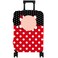 hswosnas Luggage Cover Approved Travel Suitcase Protector Cute Dots Bow Elastic Washable Baggage Covers for 1820 inch LuggageM