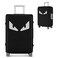 GigabitBest 24 Inch Fabric Suitcase Cover 20242830 Inch Elegant Suitcase Protectors Dustproof and AntiScratch Luggage Cover White Eye
