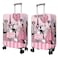 PtRug Travel Luggage Cover Suitcase Protector Fits 1832 Inch Wheel Covers PatternedTravel Related Items Flower Luggage Protector Elastic M