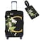 Tuizumy Decorative C Suitcase Protectors Elastic Washable Luggage Covers With Concealed Zippers For 1832 Inch Luggage Size L Fits 2528 Inch