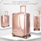 Veki Clear Suitcase Cover PVC Protector Waterproof Transparent Luggage Cover Protective Bag for Plastic Trolley Case Protect Suitcases from Scratch Full enclosure 28inch
