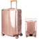 Veki Clear Suitcase Cover PVC Protector Waterproof Transparent Luggage Cover Protective Bag for Plastic Trolley Case Protect Suitcases from Scratch Full enclosure 28inch