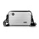 WisePoint Mini Crossbody Bag Plastic Mini Cosmetic Bag Purses with 2 Straps silver