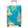 PtRug Travel Luggage Cover Suitcase Protector Fits 1832 Inch Wheel Covers PatternedTravel Related Items Flower Luggage Protector Elastic S