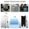 Linpr Transparent PVC Suitcase Cover No Disassembly Required Clear Luggage Cover Waterproof Travel Wrap Luggage Protectors 22 Transparent