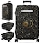 Slohif Luggage Cover for Suitcase Tsa Approved Protector Luggage Sleeve Large Suit Case Cover Travel Stretch Baggage Case Protective Washable Fit 2830 Inch Sun L
