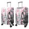 PtRug Travel Luggage Cover Suitcase Protector Fits 1832 Inch Wheel Covers PatternedTravel Related Items Flower Luggage Protector Elastic S