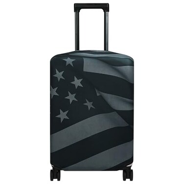 Explore Land Travel Luggage Cover Suitcase Protector Fits 2730 Inch Case Flag L
