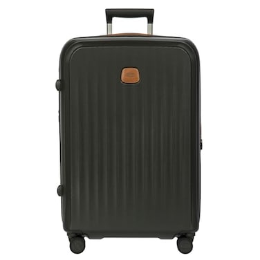 Bric's Brics Taormina UltraLight Checked Luggage Expandable Hard Shell Suitcase with TSA Lock AntiTamper Zippers 360 Spinner Mobility Wheels 27 Inch Olive