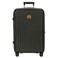 Bric's Brics Taormina UltraLight Checked Luggage Expandable Hard Shell Suitcase with TSA Lock AntiTamper Zippers 360 Spinner Mobility Wheels 27 Inch Olive