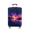 ANNA QUEEN Tropical Sunset Luggage Cover Vibrant Palm Tree Sunset Design Stretchable Washable Travel Sleeve for 2034 Inch Suitcases