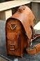 VC VINTAGE COUTURE Genuine Leather Vintage Laptop Messenger Handmade Briefcase Bag Satchel By Vintage Couture