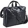 seyfocnia Mens Leather Messenger Bag 156 Inches Laptop Briefcase Business Satchel Computer Handbag Shoulder Bag for MenBlack