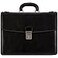 Time Resistance Leather Briefcase Italian Handmade Leather Laptop Bag Handbag for Men Professional Computer Case Black