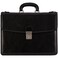 Time Resistance Leather Briefcase Italian Handmade Leather Laptop Bag Handbag for Men Professional Computer Case Black