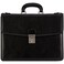 Time Resistance Leather Briefcase Italian Handmade Leather Laptop Bag Handbag for Men Professional Computer Case Black