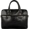 Time Resistance Leather Briefcase Italian Handmade Leather Laptop Bag Work Bag for Men and Women Computer Briefcase