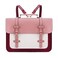 ECOSUSI Laptop Bag for Women Vegan Leather Messenger Purse Fashion Briefcase Backpack 156 inch Computer Satchel Handbag