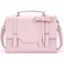 ECOSUSI Laptop Messenger Bag Women Briefcase 156 inch Laptop Satchel Handbags Pink