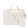 Bosidu Laptop Briefcase for Women 156 Inch Waterproof Laptop Work Bag with Clutch Purse Computer Messenger Bag with Strap Large Capacity Business Work Travel College Bag White