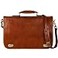 Time Resistance Leather Briefcase for Men Italian Full Grain Leather Laptop Bag Messenger Bag Gift Box Included