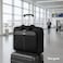Targus 1516 Inch Slim Lightweight Laptop Briefcase Black Messenger and Shoulder Bag with Padded Compartment and Trolley Strap for 16 Laptops TCT027US