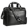 POLARE ORIGINAL Polare Napa Leather 165 Laptop Bag Briefcase for Men Business Messenger Work Bag Fits 156 Laptop Black