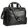 POLARE ORIGINAL Polare Napa Leather 165 Laptop Bag Briefcase for Men Business Messenger Work Bag Fits 156 Laptop Black