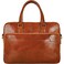 Time Resistance Leather Briefcase Italian Handmade Leather Laptop Bag Work Bag for Men and Women Computer Briefcase