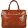 Time Resistance Leather Briefcase Italian Handmade Leather Laptop Bag Work Bag for Men and Women Computer Briefcase