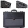 HAMMER ANVIL 19 Wheeled Briefcase Rolling Case Sales Sample Pilot Lawyer Attache Black Ballistic Nylon
