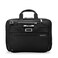 BriggsRiley Briggs Riley Medium Expandable Briefcase Laptop Bag for Work Travel Briefcases for Men Women Includes Shoulder Strap SelfRepairing Zipper Fits up to 15 Computer work Collection Black