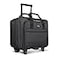 Solo New York Rolling Case with Wheels Roller Laptop Bag Wheeled Briefcase for Women Men Carry On Size for Travel Fits 156 Computer Carnegie Black