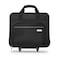 Targus 16 inch Rolling travel laptop case Black Travel briefcase and small rolling bag Spacious foam padded laptop case 16 TBR003US
