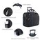 VANKEAN Rolling Laptop Bag for Women with Wheels 156 Inch Water Repellent Overnight Computer Bag with RFID Pockets for Travel Business Work Black