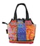 Zeckos Medium Tote Zipper Top 12x35x85Tres Gatos Red Orange Blue