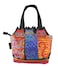 Zeckos Medium Tote Zipper Top 12x35x85Tres Gatos Red Orange Blue