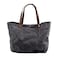 WUDON Waxed Canvas Travel Tote Bag Extra Large Carryall Shoulder Bag for Women
