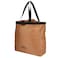 Eddie Bauer Stowaway Packable Tote Bag Reusable Travel Lightweight Compact Foldable Large Capacity Ripstop Nylon 25L Tobacco