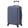 Wrangler Smart Spinner Hardside Luggage 22Inch CarryOn Navy Blue
