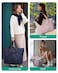 BAGSMART Tote Bag for Women Foldable Tote Bag With Zipper Travel Large Shoulder Bag Handbag for Work
