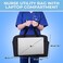 SHYLERO Nurse Bag and Utility Tote Waterproof Top YKK Zip L18 x H14 x W7 46x18x36cm Solid Black