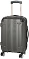 Rockland London Hardside Spinner Wheel Luggage CarryOn 20 Grey