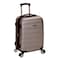 Rockland Melbourne Hardside Expandable Spinner Wheel Luggage CarryOn 20 Silver
