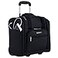 TPRC 15 Underseat CarryOn Luggage Airline Approved Personal Item with USB Charging Port Black