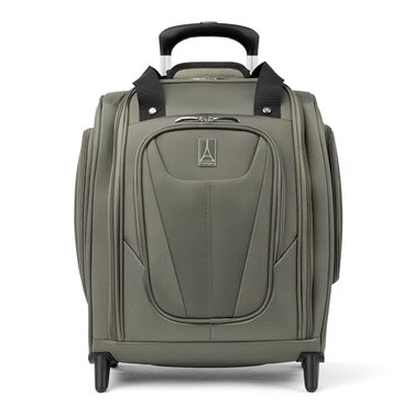 Travelpro Luggage Maxlite 5 Softside Lightweight Rolling Underseat Compact Carry on Upright 2 Wheel Bag 15Inch Slate Green