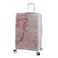 bebe Womens Luggage Alana 29 Hardside Check in Pink Marble
