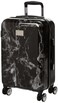 BEBE Reyna 21 Hardside Carryon Spinner CarryOn Luggage Black Marble