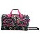 Rockland 22 Polyester Rolling Duffel Bag Peace